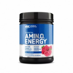 Optimum Nutrition ESSENTIAL AMIN.O. ENERGY® Blue Raspberry 1.29 lb (65 Servings) Polska | 789203LSF