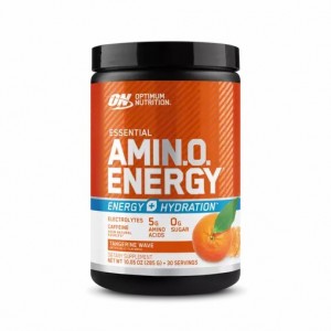 Optimum Nutrition Essential AMIN.O. ENERGY + Electrolytes Tangerine Wave 0.63 lb (30 Servings) Polska | 341952HWQ