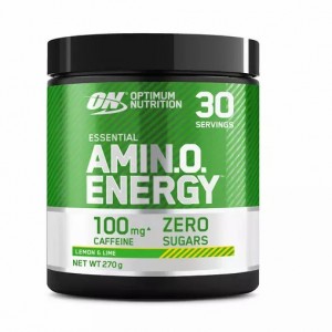 Optimum Nutrition Essential AMIN.O. Energy Lemon & Lime 270 grams (30 Servings) Polska | 326705JCU