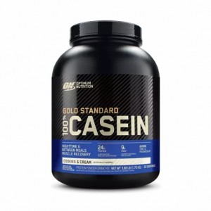 Optimum Nutrition GOLD STANDARD® 100% Casein Cookies & Cream 4 lb (53 Servings) Polska | 791036GRW