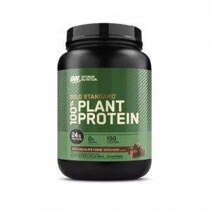 Optimum Nutrition GOLD STANDARD® 100% Plant Rich Chocolate Fudge 1.76 lb (20 Servings) Polska | 386792XSP