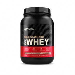 Optimum Nutrition GOLD STANDARD 100% WHEY™ Chocolate Hazelnut 2 lb (27 Servings) Polska | 825364ABR