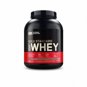 Optimum Nutrition GOLD STANDARD 100% WHEY™ Chocolate Malt 5 lb (73 Servings) Polska | 017948ZFM