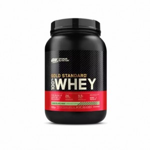 Optimum Nutrition GOLD STANDARD 100% WHEY™ Chocolate Mint 2 lb (28 Servings) Polska | 519702ZGL