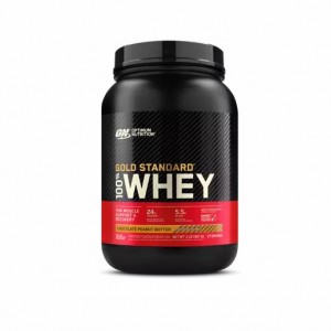 Optimum Nutrition GOLD STANDARD 100% WHEY™ Chocolate Peanut Butter 2 lb (27 Servings) Polska | 023718BTO