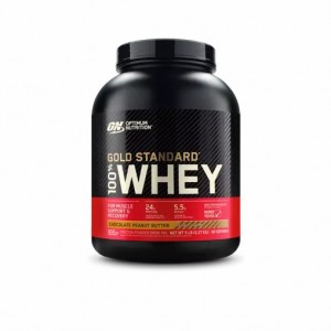 Optimum Nutrition GOLD STANDARD 100% WHEY™ Chocolate Peanut Butter 5 lb (68 Servings) Polska | 421587BSM