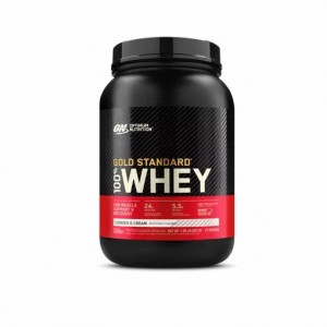 Optimum Nutrition GOLD STANDARD 100% WHEY™ Cookies & Cream 2 lb (27 Servings) Polska | 815247TVY