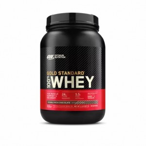 Optimum Nutrition GOLD STANDARD 100% WHEY™ Double Rich Chocolate 2 lb (29 Servings) Polska | 486270MEU