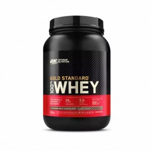 Optimum Nutrition GOLD STANDARD 100% WHEY™ Extreme Milk Chocolate 2 lb (28 Servings) Polska | 350478RSJ