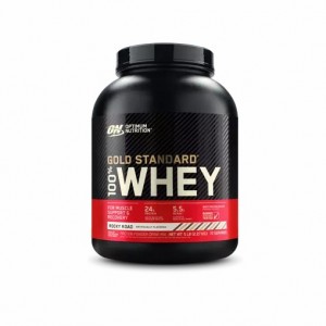 Optimum Nutrition GOLD STANDARD 100% WHEY™ Rocky Road 5 lb (72 Servings) Polska | 159043BUM