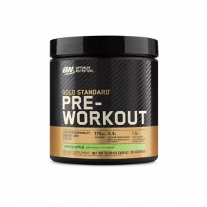 Optimum Nutrition GOLD STANDARD® Pre-Workout Green Apple 0.66 lb (30 Servings) Polska | 574130UMB