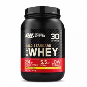 Optimum Nutrition Gold Standard 100% Whey Protein Powder Banana Cream 900 grams (30 Servings) Polska | 324851FHR