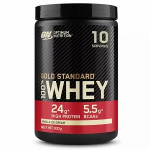 Optimum Nutrition Gold Standard 100% Whey Protein Powder Vanilla Ice Cream 300 grams (10 Servings) Polska | 048326CKS