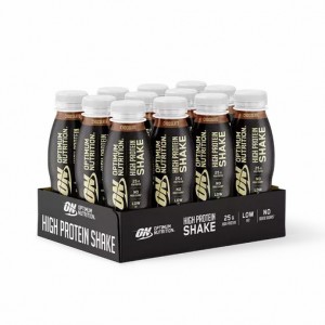 Optimum Nutrition High Protein Shake Elite Chocolate 3300 ml (12 pieces) Polska | 842519TGY