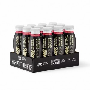 Optimum Nutrition High Protein Shake Elite Strawberry 3300 ml (12 pieces) Polska | 347296EJB