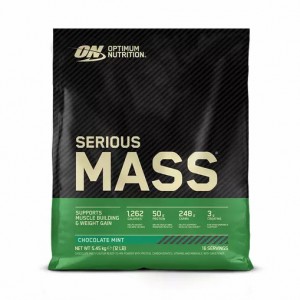 Optimum Nutrition Serious Mass Chocolate Mint 5.45 kg (16 Servings) Polska | 135246UXI