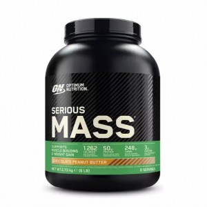 Optimum Nutrition Serious Mass Chocolate Peanut Butter 2.73 kg (8 Servings) Polska | 430561GAW