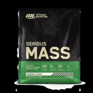 Optimum Nutrition Serious Mass Cookies & Cream 5.45 kg (16 Servings) Polska | 046293YTB