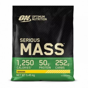 Optimum Nutrition Serious Mass Gainer Banana 5.45 kg - Notify me Polska | 715620GFU