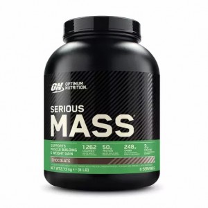 Optimum Nutrition Serious Mass Gainer Chocolate 2.73 kg (8 Servings) Polska | 106583QIS