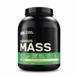 Optimum Nutrition Serious Mass Gainer Vanilla 2.73 kg (8 Servings) Polska | 782140ETK