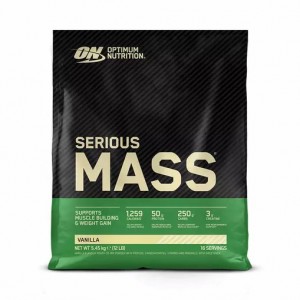 Optimum Nutrition Serious Mass Gainer Vanilla 5.45 kg (16 Servings) Polska | 572369FNL