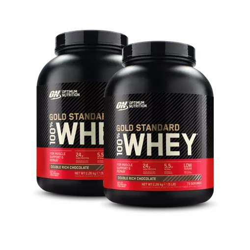 Optimum Nutrition 2x Gold Standard 100% Whey Protein Powder (2.27kg) Polska | 638152ZJP