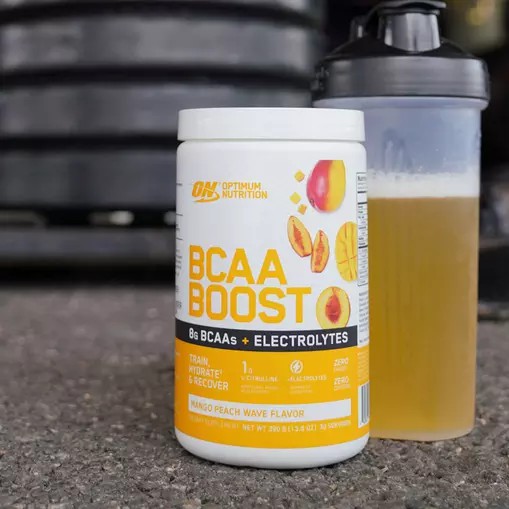 Optimum Nutrition BCAA Boost Mango Peach 30 Serves Polska | 971623PRI