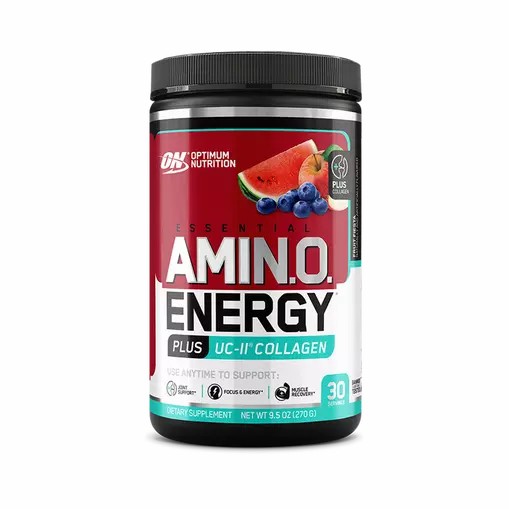 Optimum Nutrition Essential AMIN.O. ENERGY + UC-II Collagen 0.6 lb (30 Servings) Polska | 391275NSR