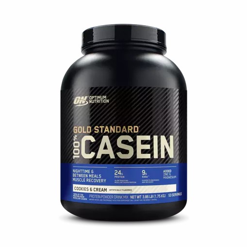 Optimum Nutrition GOLD STANDARD® 100% Casein Cookies & Cream 4 lb (53 Servings) Polska | 791036GRW