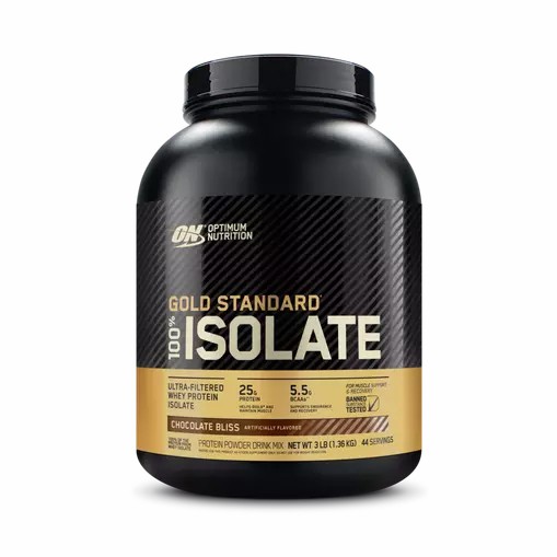 Optimum Nutrition GOLD STANDARD® 100% Isolate Chocolate Bliss 3 lb (44 Servings) Polska | 451286HED