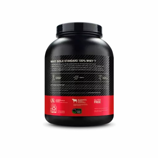 Optimum Nutrition GOLD STANDARD 100% WHEY™ Delicious Strawberry 5 lb (73 Servings) Polska | 361048PCH