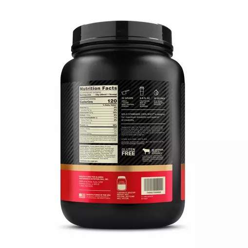 Optimum Nutrition GOLD STANDARD 100% WHEY™ Extreme Milk Chocolate 1.5 lb (22 Servings) Polska | 502396BGH