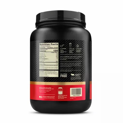 Optimum Nutrition GOLD STANDARD 100% WHEY™ French Vanilla Creme 1.5 lb (22 Servings) Polska | 624085GPQ