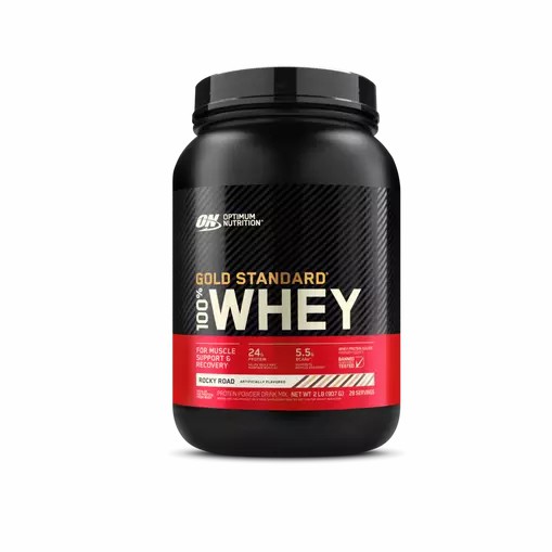 Optimum Nutrition GOLD STANDARD 100% WHEY™ Rocky Road 2 lb (28 Servings) Polska | 894120XNC