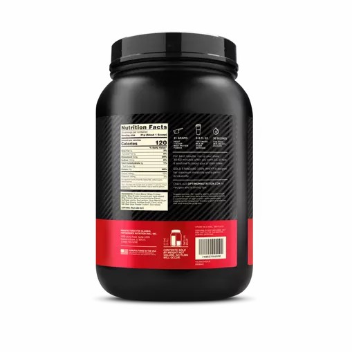 Optimum Nutrition GOLD STANDARD 100% WHEY™ Strawberries & Cream 2 lb (29 Servings) Polska | 406928WST