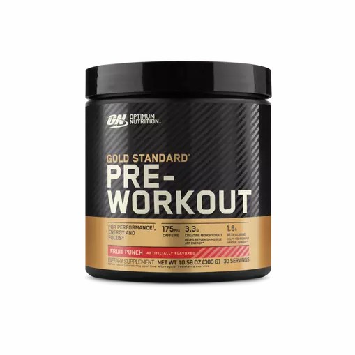 Optimum Nutrition GOLD STANDARD® Pre-Workout Fruit Punch 0.66 lb (30 Servings) Polska | 345986XAC