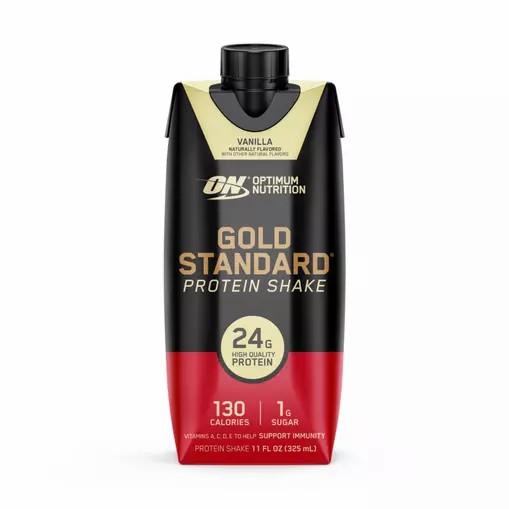 Optimum Nutrition GOLD STANDARD® Ready To Drink Protein Shake Vanilla 12 Cartons (12 Servings) Polska | 806571UQA