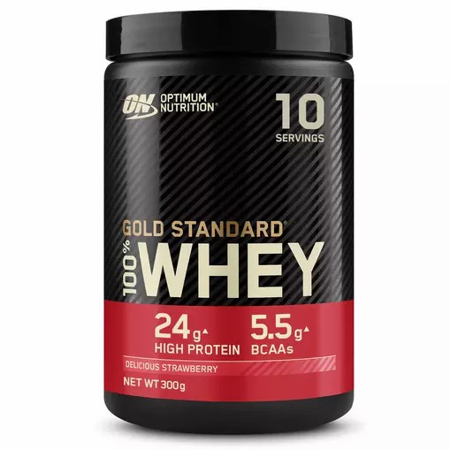 Optimum Nutrition Gold Standard 100% Whey Protein Powder Delicious Strawberry 300 grams (10 Servings) Polska | 457096WOT