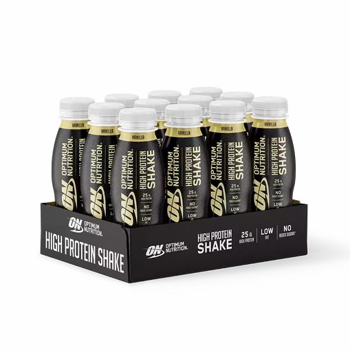 Optimum Nutrition High Protein Shake Elite Vanilla 3300 ml (12 pieces) Polska | 187625IHP