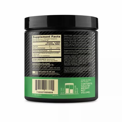 Optimum Nutrition Micronized Creatine Powder Blueberry Lemonade 0.79 lb (60 Servings) Polska | 032149LGH