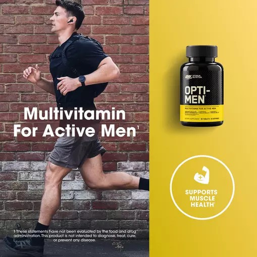 Optimum Nutrition OPTI-MEN® Multivitamin Tablets 90 Tablets (30 Servings) Polska | 986053AFQ