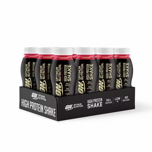 Optimum Nutrition Optimum Protein Shake Strawberry 6000 ml (12 bottles) Polska | 071928LZS