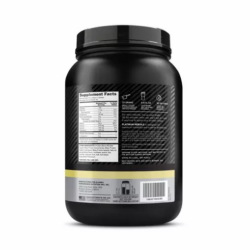 Optimum Nutrition Platinum Rebuild Vanilla Buttercream 1.63 lb (20 Servings) Polska | 408973ASD