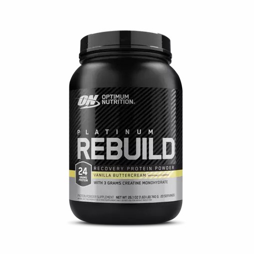 Optimum Nutrition Platinum Rebuild Vanilla Buttercream 1.63 lb (20 Servings) Polska | 408973ASD