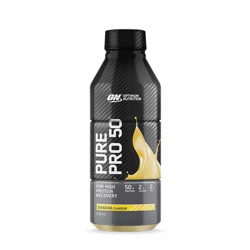 Optimum Nutrition Pure Pro 50 Banana 508ml (12 bottles) Polska | 285473UOH