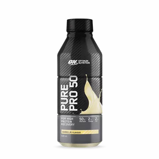 Optimum Nutrition Pure Pro 50 Vanilla 508ml (12 bottles) Polska | 493081ZYG